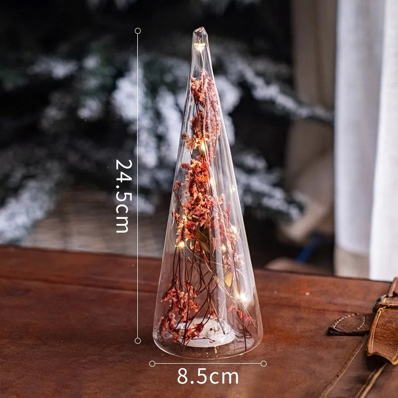 Christmas Tree Glass Night Light